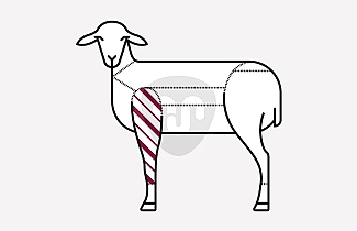 Lamb boneless shoulder Lamb boneless shoulder