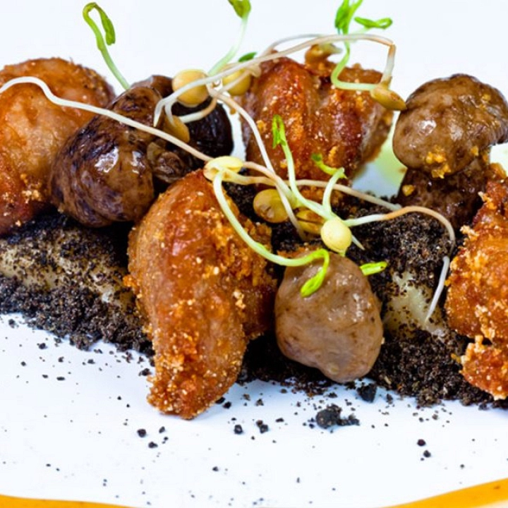 Mollejas de lechazo al ajillo Mollejas de lechazo al ajillo